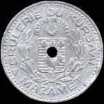Jeton de 10 centimes �mis par la Br�lerie du Kursaal � Mazamet (81200 - Tarn) - avers