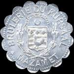 Jeton de 25 centimes �mis par la Br�lerie du Kursaal � Mazamet (81200 - Tarn) - avers