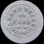 Jeton de 10 centimes �mis par le Grand Bazar du Tarn � Mazamet (81200 - Tarn) - avers