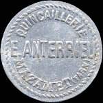 Jeton de 5 centimes �mis par la Quincaillerie E.Anterrieu � Mazamet (81200 - Tarn) - avers
