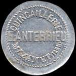 Jeton de 25 centimes �mis par la Quincaillerie E.Anterrieu � Mazamet (81200 - Tarn) - avers