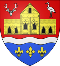 Blason de la ville de M�riel (95630 - Val-d'Oise)