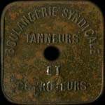 Jeton de 2 kg de pain �mis par la Boulangerie Syndicale - Tanneurs et Corroyeurs � Millau (12100 - Aveyron) - avers