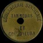 Jeton de 1 kg de pain �mis par la Boulangerie Syndicale - Tanneurs et Corroyeurs � Millau (12100 - Aveyron) - avers