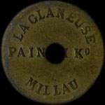 Jeton de 1 kg de pain �mis par La Glaneuse � Millau (12100 - Aveyron) - avers