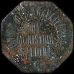 Jeton de 7 1/2 centimes �mis par l'Union des Travailleurs de Monistrol-sur-Loire (43120 - Haute-Loire) - avers
