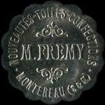 Jeton de 20 francs émis par H.Fremy à Montereau (77130 - Seine-et-Marne) - avers