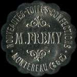 Jeton de 20 francs �mis par H.Fremy � Montereau (77130 - Seine-et-Marne) - avers