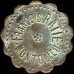 Jeton de 10 centimes �mis par Fran�ois Rati� (�picerie, mercerie) � Montolieu (11170 - Aude) - avers