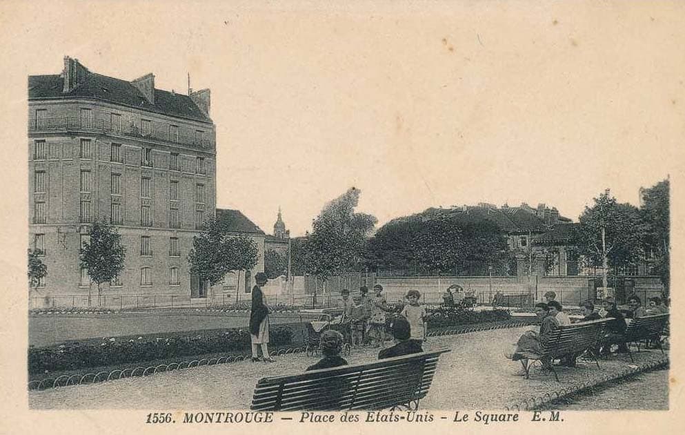 Montrouge (92120 - Hauts-de-Seine) - Place des Etats-Unis - Le Square