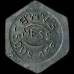 Jeton de l'E.A.M.B. (Ecole des Apprentis M�caniciens de l'Arm�e de l'Air de Bordeaux) - 1 franc - aevers
