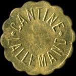 Jeton sans valeur indiqu�e �mis par la Cantine Lallemand � Nancy (54000 - Meurthe-et-Moselle) - avers