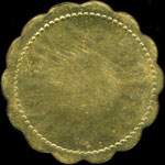 Jeton sans valeur indiqu�e �mis par la Cantine Lallemand � Nancy (54000 - Meurthe-et-Moselle) - revers