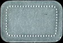 Jeton sans valeur indiqu�e �mis par la Cantine Lallement � Nancy (54000 - Meurthe-et-Moselle) - revers