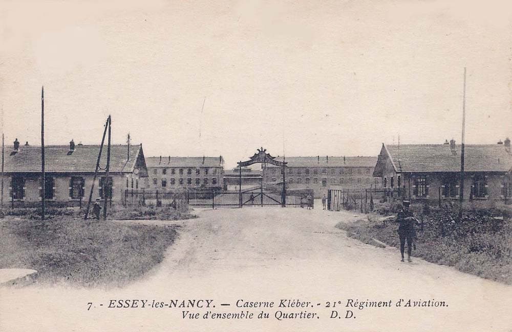 Esseey-les-Nancy - Caserne Kl�ber - 21e R�giment d'Aviation - Vue d'ensemble du Quartier.