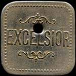 Jeton de 30 centimes trou� �mis par l'Excelsior � Nancy (54000 - Meurthe-et-Moselle) - avers