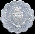Jeton de 25 centimes 1920 �mis par la Chambre de Commerce de Narbonne (11000 - Aude) - avers