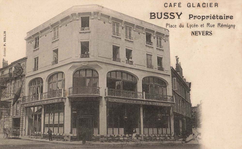 Le Caf� Glacier - Propri�taire Bussy - 4&nbsp;Place du Lyc�e �&nbsp;Nevers