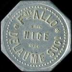 Jeton de 10 francs émis par François Allo - Delaume Successeur à Nice (06000 - Alpes-Maritimes) - avers