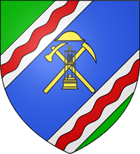 Blason de la ville de N&oelig;ux-les-Mines (62290 - Pas-de-Calais)