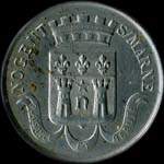 Jeton de 40 centimes �mis par le Caf� d'Harcourt - Nogent-sur-Marne (94130 - Val-de-Marne) - avers
