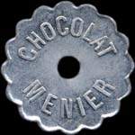 Jeton de nécessité 5 centimes Chocolat Menier à Noisiel - type 1 - avers