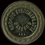 Jeton de 20 centimes �mis par Arraud - Boulevard Rocheplatte � Orl�ans (45000 - Loiret) - avers