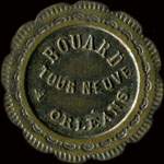 Jeton de 20 centimes �mis par Bouard - Tour Neuve � Orl�ans (45000 - Loiret) - avers