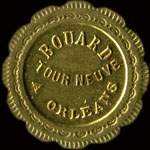 Jeton de 30 centimes �mis par Bouard - Tour Neuve � Orl�ans (45000 - Loiret) - avers