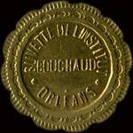 Jeton de 30 centimes �mis par la Buvette de l'Institut - Bouchaud � Orl�ans (45000 - Loiret) - avers