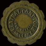 Jeton de 20 centimes �mis par Central Comptoir - Rue Royale � Orl�ans (45000 - Loiret) - avers