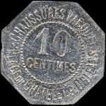 Jeton de 10 centimes �mis par les Chaussures Vacquet � Orl�ans (45000 - Loiret) - avers