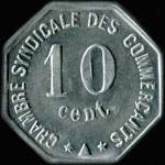 Perpignan Pyrénées-Orientales bon Chambre Syndicale des commerçants 1932 tombola 
