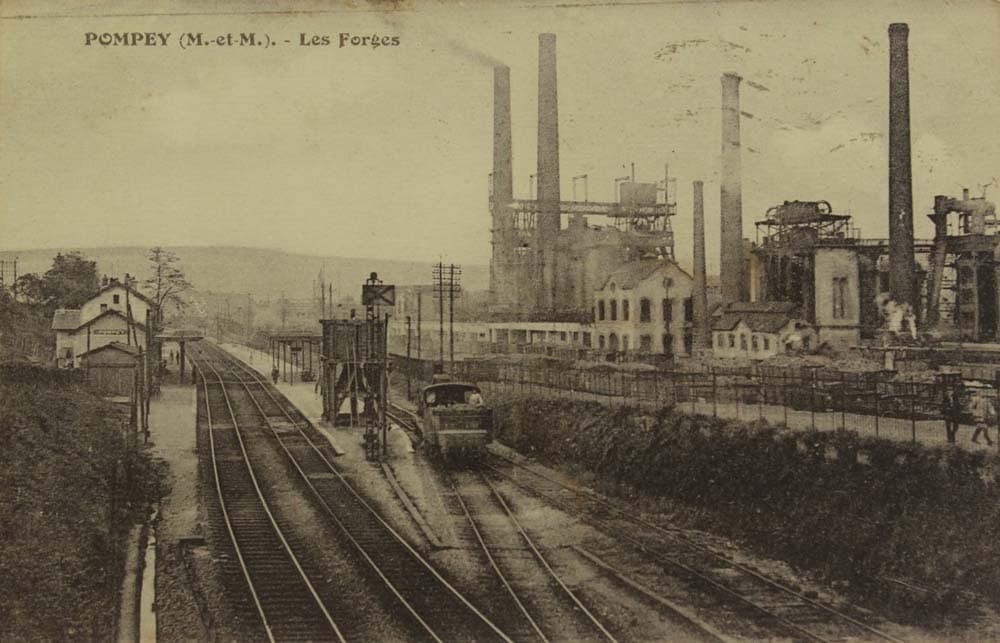 Pompey (54340 - Meurthe-et-Moselle) - Les Forges