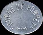 Jeton de 2 litres de vin �mis par la Ruche de Pompey (54340 - Meurthe-et-Moselle) - avers