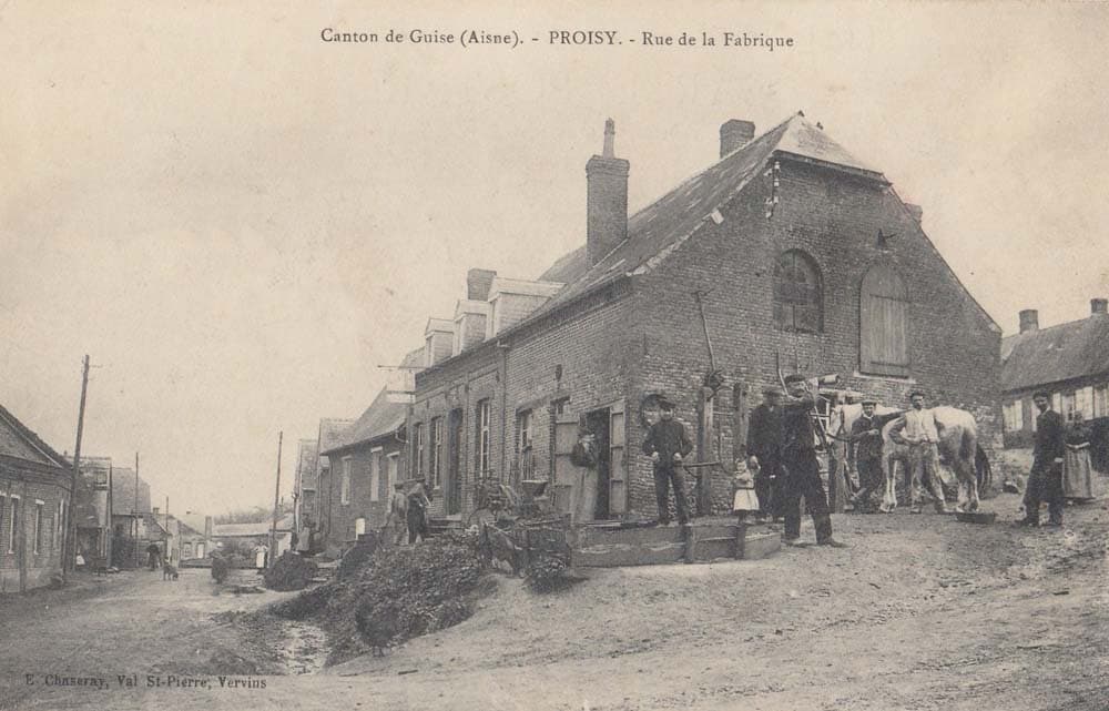 Proisy (02120 - Aisne) - Rue de la Fabrique