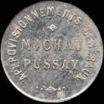 Jeton de 50 centimes �mis par les Approvisionnements G�n�raux Pussay (91740 - Essonne) - avers