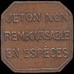 Jeton de 10 centimes �mis par la Ville de Roanne - Boucheries Municipales (42300 - Loire) - revers