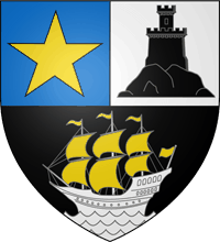 Blason de la ville de Rochefort sur Mer (17300 - Charente-Maritime)