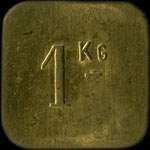 Jeton de 1 kg �mis par la Boulangerie Actionnaire - 40 Rue Massiou � La Rochelle (17000 - Charente-Maritime) - revers