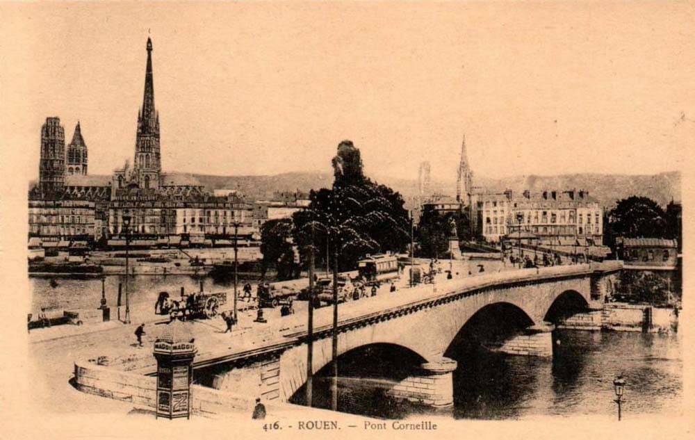 Rouen (76000 - Seine-Maritime) - Le Pont Corneille