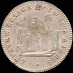 Jeton de n�cessit� de 20 sols 1792 - An 4 �mis par Lefevre, Lesage et Compagnie pendant la R�volution fran�aise - avers