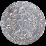 Jeton de n�cessit� de 5 sols 1792 - An 4 �mis par Lefevre, Lesage et Compagnie pendant la R�volution fran�aise - avers