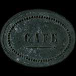 Jeton de Café émis par St G. C. & C. (St Gobain, Chauny & Cirey) à Sain-Bel (69210 - Rhône) - revers