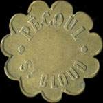 Jeton de 30 centimes �mis par P�coul - Saint-Cloud (92210 - Hauts-de-Seine) - avers