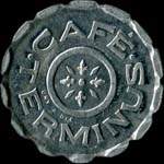 Jeton de 10 centimes �mis par le Caf� Terminus � Saint-Di� (88100 - Vosges) - avers