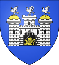 Blason de la ville de Sainte-Menehould (51800 - Marne)