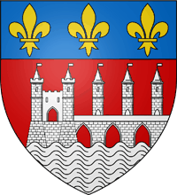 Blason de la ville de Saintes (17100 - Charente-Maritime)