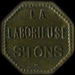 Jeton de 10 centimes �mis par La Laborieuse - St-Fons (69190 - Rh�ne) - avers
