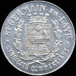 Jeton de 5 centimes 1918 �mis par l'Union du Commerce & de l'Industrie de Saint-Germain-en-Laye (78100 - Yvelines) - avers